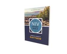 NIV Study Bible Essential Guide to Matthew, Paperback, Red Letter, Comfort Print