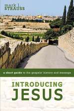 Introducing Jesus: A Short Guide to the Gospels' History and Message