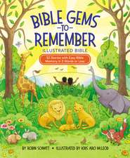 Bible Gems to Remember Illustrated Bible: 52 Stories with Easy Bible Memory in 5 Words or Less