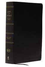 KJV, Life in the Spirit Study Bible, Bonded Leather, Black, Red Letter: Formerly Full Life Study