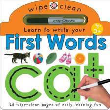 Wipe Clean: First Words