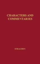 Characters and Commentaries