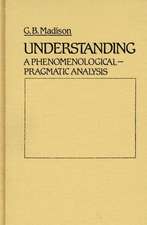 Understanding: A Phenomenological-Pragmatic Analysis