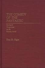 The Comedy of the Fantastic: Ecological Perspectives on the Fantasy Novel