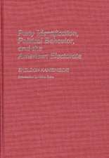 Party Identification, Political Behavior, and the American Electorate