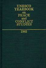 UNESCO Yearbook on Peace and Conflict Studies