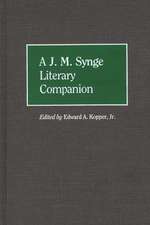 J. M. Synge Literary Companion