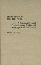 Legal Services for the Poor