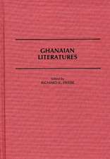 Ghanaian Literatures