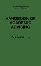 Handbook of Academic Advising