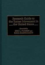 Research Guide to the Turner Movement in the United States