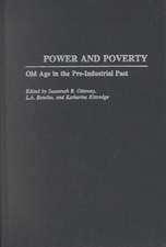 Power and Poverty: Old Age in the Pre-Industrial Past