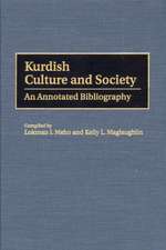 Kurdish Culture and Society: An Annotated Bibliography