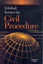 Global Issues in Civil Procedure