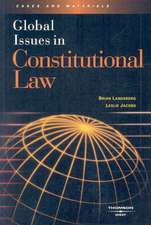 Global Issues in Constitutional Law