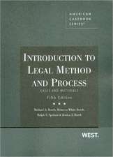 Introduction to Legal Method and Process: Cases and Materials