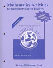 Mathematics Activities for Elementary School Teachers, Problem Solving Approach to Mathematics