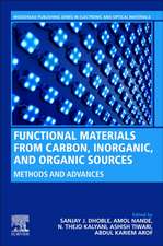 Functional Materials from Carbon, Inorganic, and Organic Sources: Methods and Advances