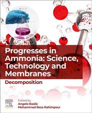 Progresses in Ammonia: Science, Technology and Membranes: Decomposition