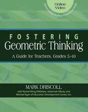 Fostering Geometric Thinking