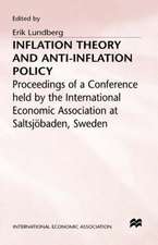 Inflation Theory and Anti-Inflation Policy