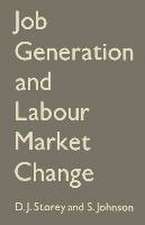 Job Generation and Labour Market Change