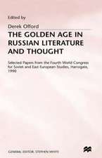 The Golden Age of Russian Literature and Thought