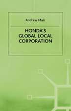 Honda's Global Local Corporation