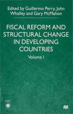 Fiscal Reform and Structural Change in Developing Countries: Volume 1