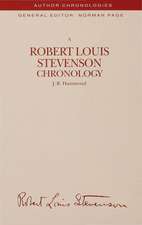 A Robert Louis Stevenson Chronology