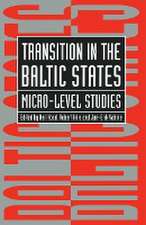 Transition in the Baltic States