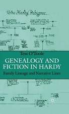 Genealogy and Fiction in Hardy: Family Lineage and Narrative Lines