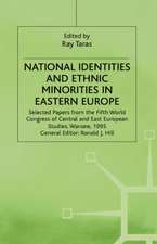 National Identities and Ethnic Minorities in Eastern Europe: Selected Papers from the Fifth World Congress of Central and East European Studies, Warsaw, 1995