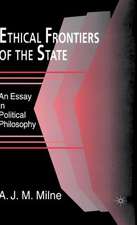 Ethical Frontiers of the State