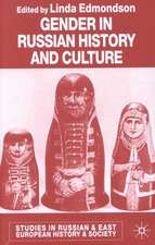 Gender in Russian History and Culture