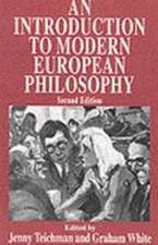 An Introduction to Modern European Philosophy