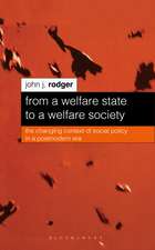 From a Welfare State to a Welfare Society