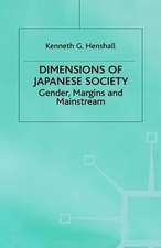 Dimensions of Japanese Society: Gender, Margins and Mainstream