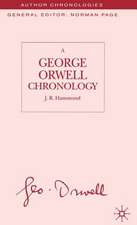 A George Orwell Chronology