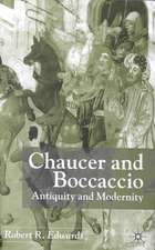 Chaucer and Boccaccio: Antiquity and Modernity