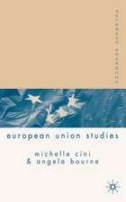 Palgrave Advances in European Union Studies