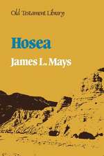 Hosea (Old Testament Library)