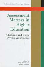 Assessment Matters in Higher Education