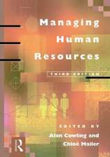 Managing Human Resources