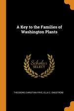 A Key to the Families of Washington Plants