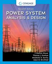 Power System Analysis and Design