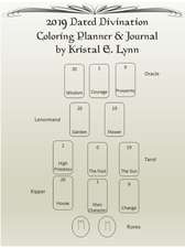 2019 Dated Divination Coloring Planner & Journal (Perfect Bound)