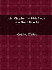 John Chapters 1-4 Bible Study How Great Thou Art