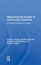 Measuring The Quality Of Life Across Countries: A Multidimensional Analysis