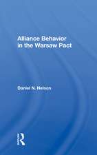 Alliance Behavior In The Warsaw Pact